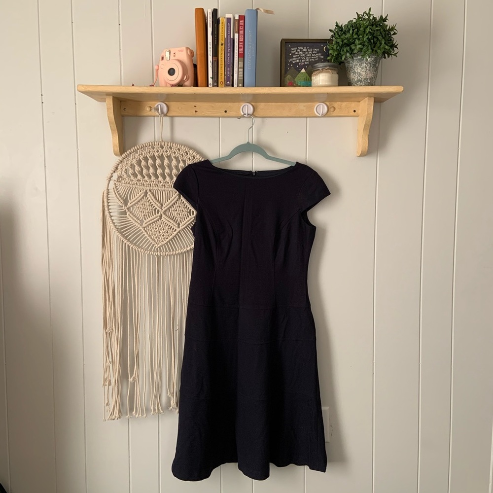 ANNE KLIEN classy fit and flare dress